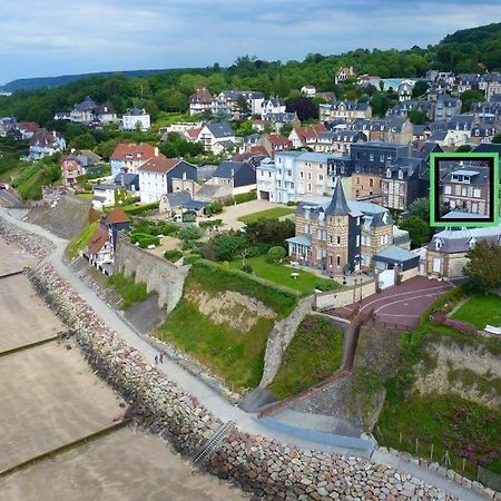 Studio Vue Mer A 2 Min De La Plage Villerville Buitenkant foto